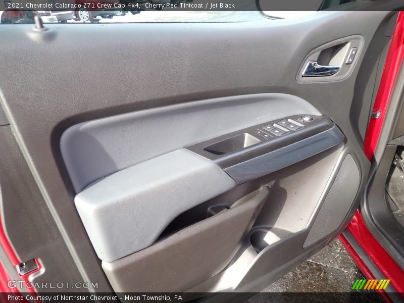 Cherry Red Tintcoat / Jet Black 2021 Chevrolet Colorado Z71 Crew Cab 4x4