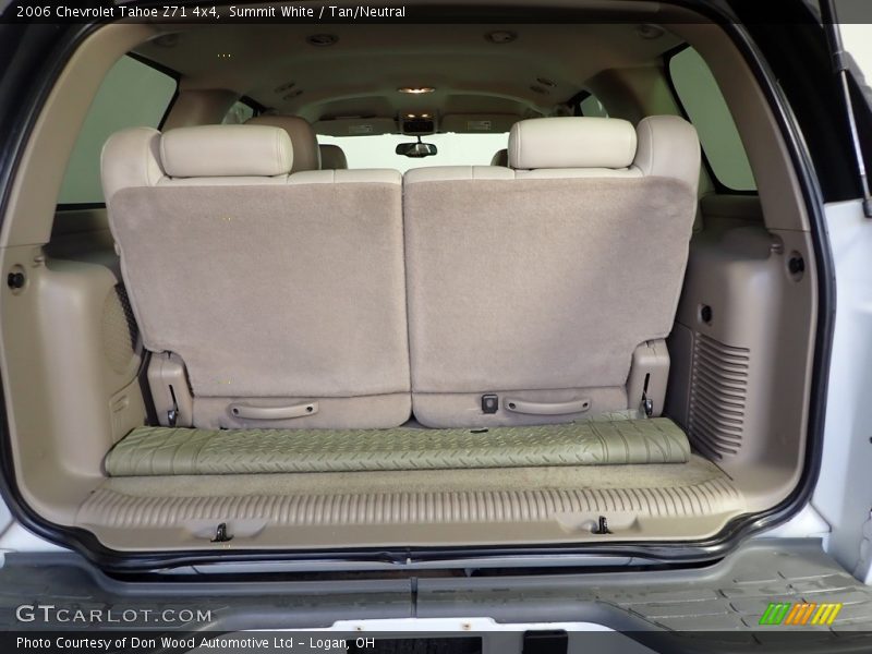 Summit White / Tan/Neutral 2006 Chevrolet Tahoe Z71 4x4