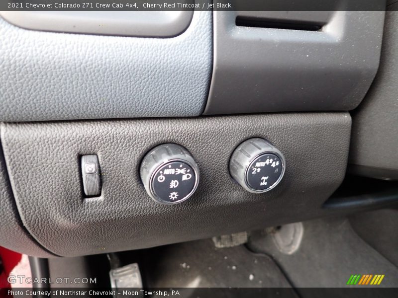 Cherry Red Tintcoat / Jet Black 2021 Chevrolet Colorado Z71 Crew Cab 4x4