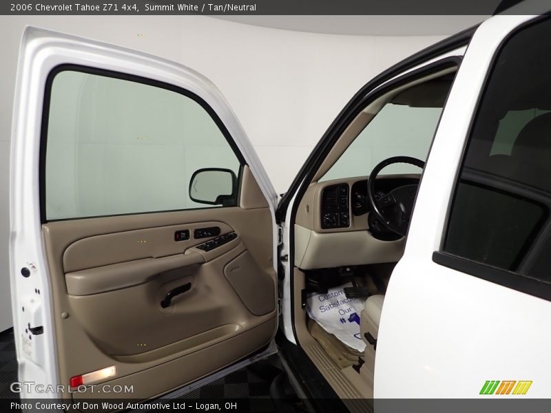 Summit White / Tan/Neutral 2006 Chevrolet Tahoe Z71 4x4