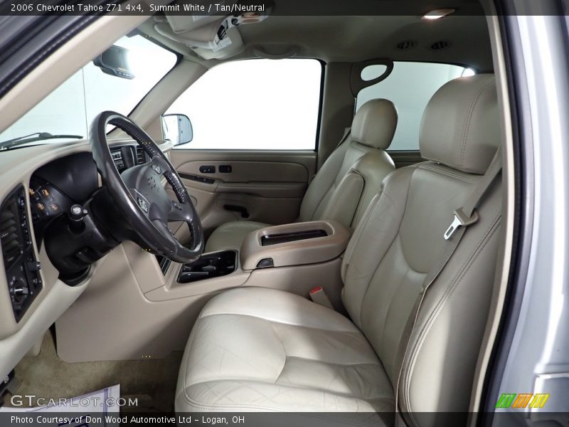 Summit White / Tan/Neutral 2006 Chevrolet Tahoe Z71 4x4