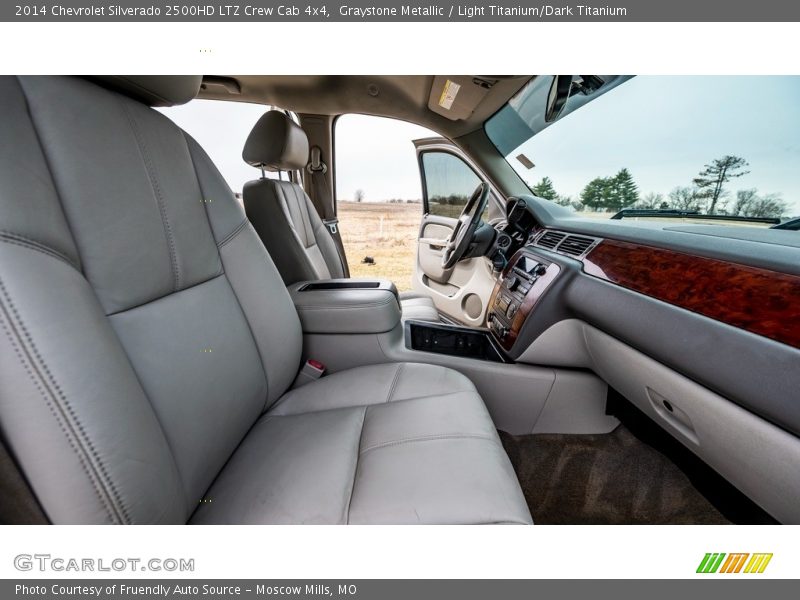 Graystone Metallic / Light Titanium/Dark Titanium 2014 Chevrolet Silverado 2500HD LTZ Crew Cab 4x4