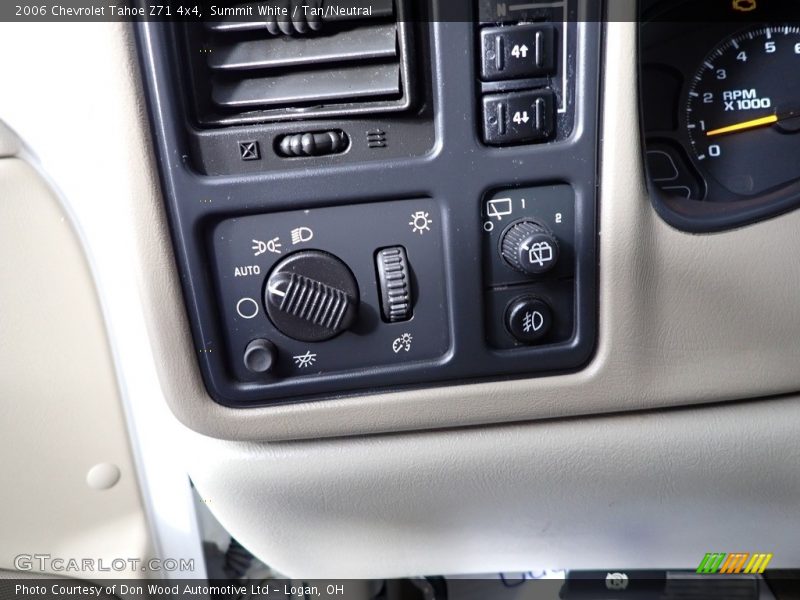 Summit White / Tan/Neutral 2006 Chevrolet Tahoe Z71 4x4