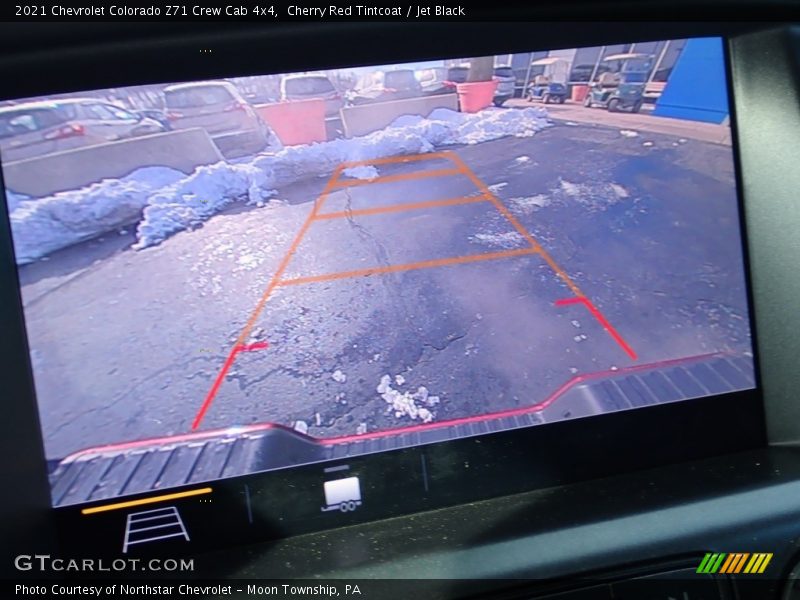 Cherry Red Tintcoat / Jet Black 2021 Chevrolet Colorado Z71 Crew Cab 4x4