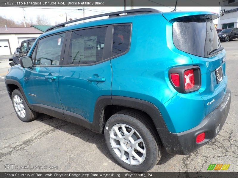 Bikini Metallic / Black 2022 Jeep Renegade Latitude 4x4