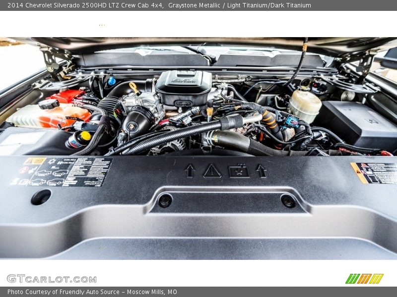 Graystone Metallic / Light Titanium/Dark Titanium 2014 Chevrolet Silverado 2500HD LTZ Crew Cab 4x4