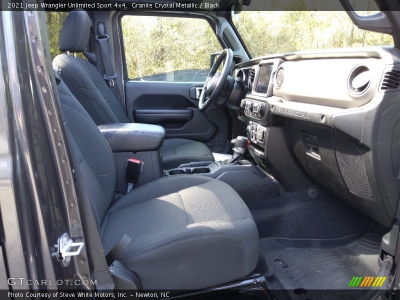 Granite Crystal Metallic / Black 2021 Jeep Wrangler Unlimited Sport 4x4