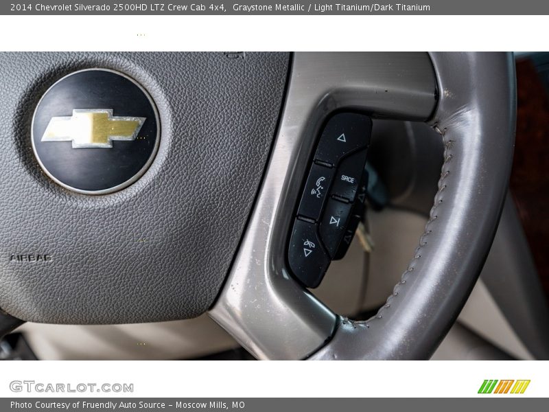 Graystone Metallic / Light Titanium/Dark Titanium 2014 Chevrolet Silverado 2500HD LTZ Crew Cab 4x4