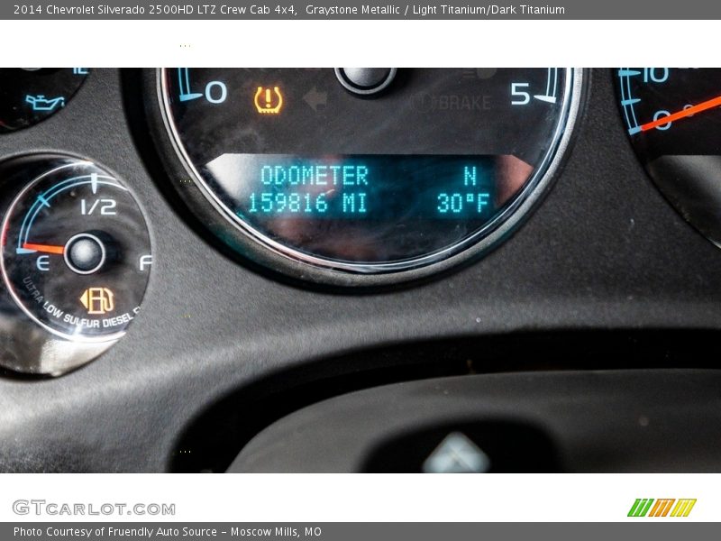 Graystone Metallic / Light Titanium/Dark Titanium 2014 Chevrolet Silverado 2500HD LTZ Crew Cab 4x4