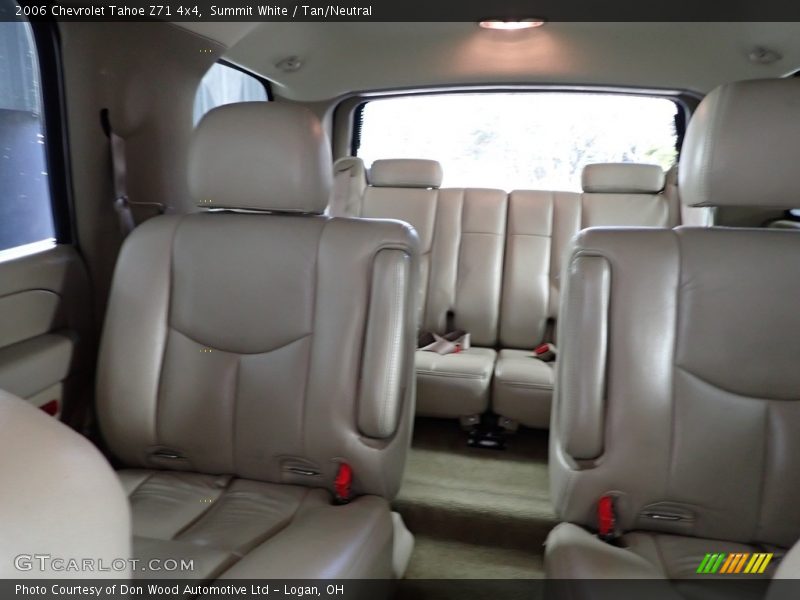 Summit White / Tan/Neutral 2006 Chevrolet Tahoe Z71 4x4