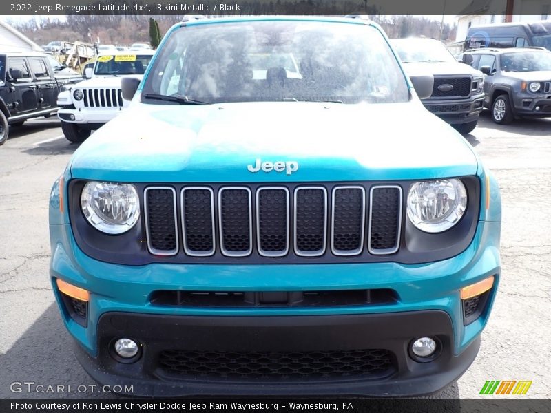 Bikini Metallic / Black 2022 Jeep Renegade Latitude 4x4