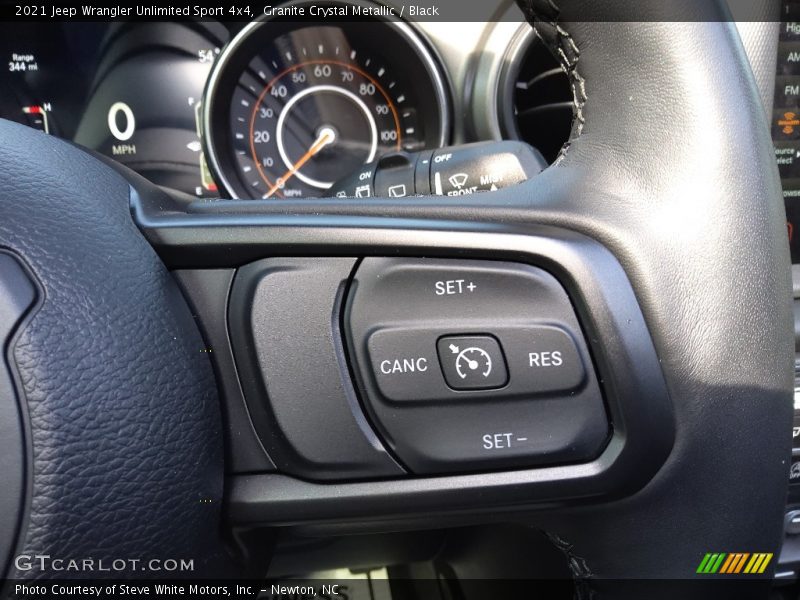 Granite Crystal Metallic / Black 2021 Jeep Wrangler Unlimited Sport 4x4