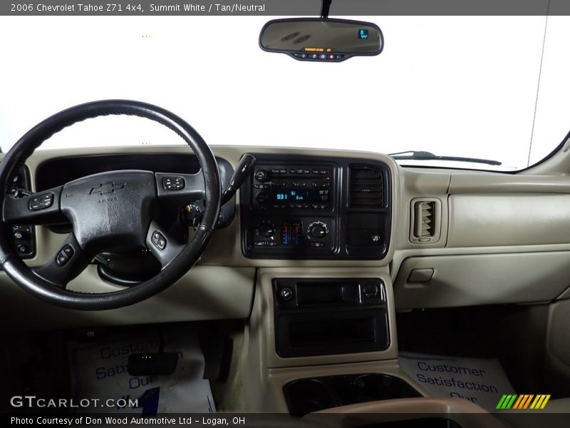 Summit White / Tan/Neutral 2006 Chevrolet Tahoe Z71 4x4