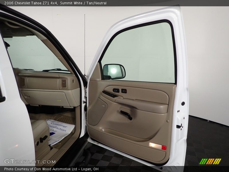 Summit White / Tan/Neutral 2006 Chevrolet Tahoe Z71 4x4