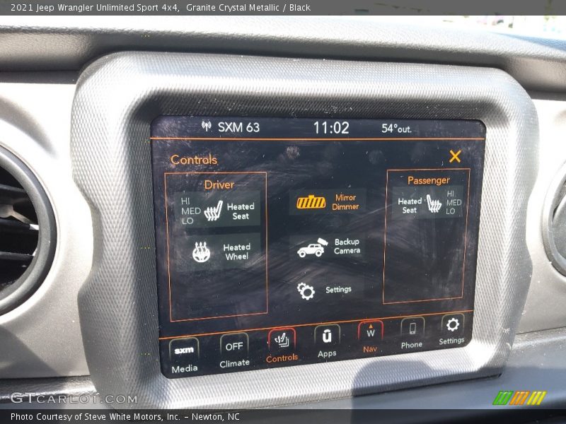Granite Crystal Metallic / Black 2021 Jeep Wrangler Unlimited Sport 4x4