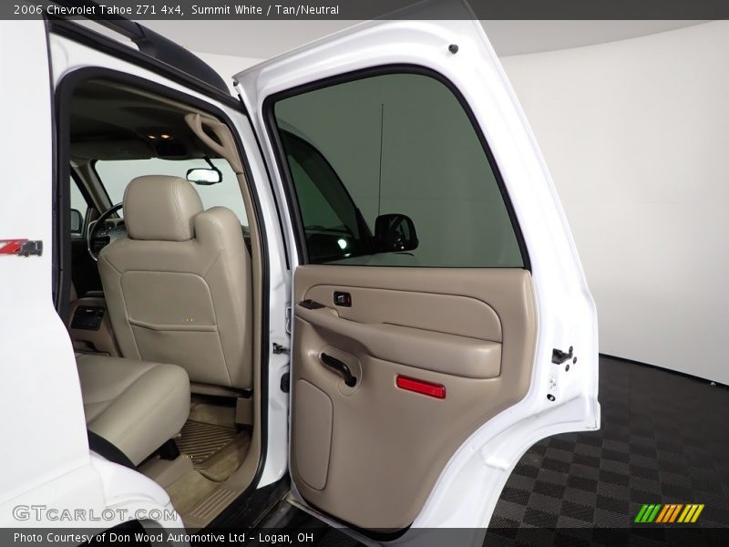 Summit White / Tan/Neutral 2006 Chevrolet Tahoe Z71 4x4