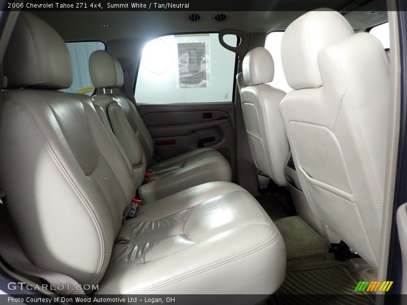 Summit White / Tan/Neutral 2006 Chevrolet Tahoe Z71 4x4