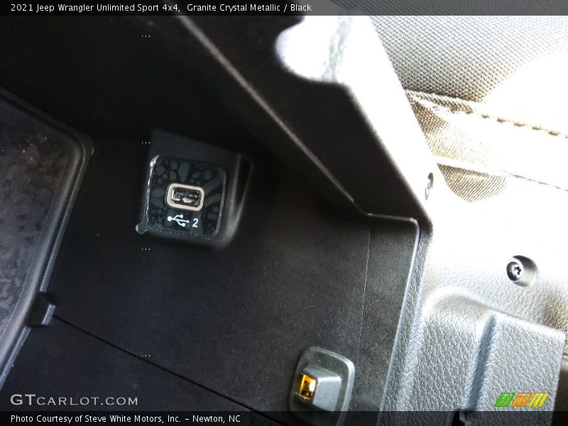 Granite Crystal Metallic / Black 2021 Jeep Wrangler Unlimited Sport 4x4