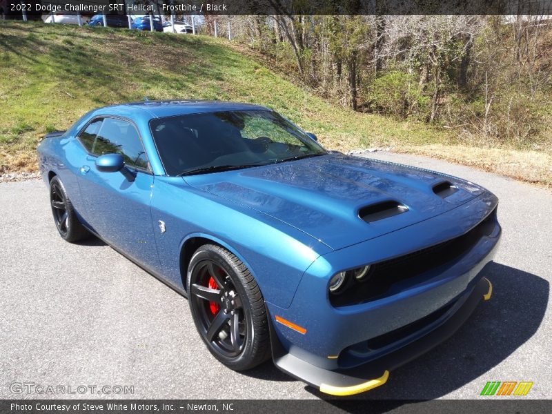 Frostbite / Black 2022 Dodge Challenger SRT Hellcat