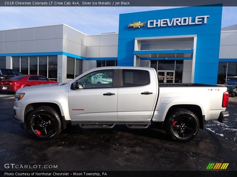  2018 Colorado LT Crew Cab 4x4 Silver Ice Metallic