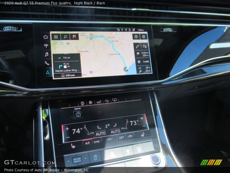 Controls of 2020 Q7 55 Premium Plus quattro