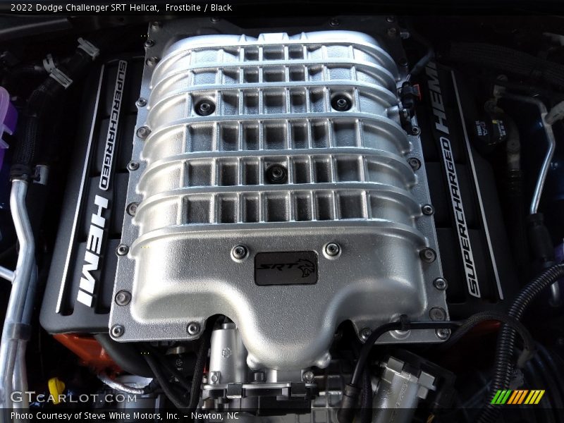 Frostbite / Black 2022 Dodge Challenger SRT Hellcat