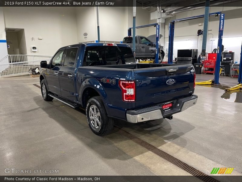 Blue Jeans / Earth Gray 2019 Ford F150 XLT SuperCrew 4x4