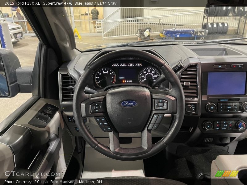 Blue Jeans / Earth Gray 2019 Ford F150 XLT SuperCrew 4x4