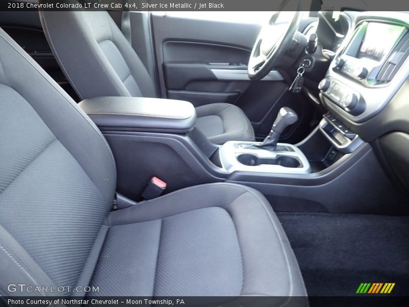 Silver Ice Metallic / Jet Black 2018 Chevrolet Colorado LT Crew Cab 4x4