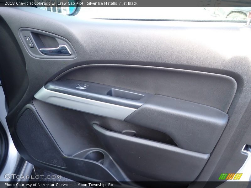 Silver Ice Metallic / Jet Black 2018 Chevrolet Colorado LT Crew Cab 4x4