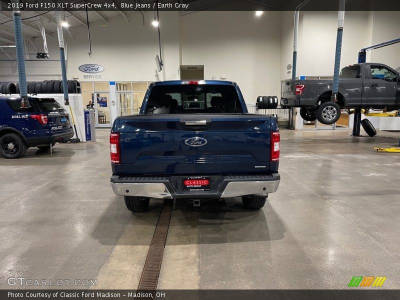 Blue Jeans / Earth Gray 2019 Ford F150 XLT SuperCrew 4x4