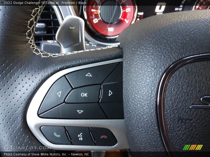 Frostbite / Black 2022 Dodge Challenger SRT Hellcat