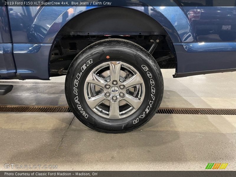 Blue Jeans / Earth Gray 2019 Ford F150 XLT SuperCrew 4x4