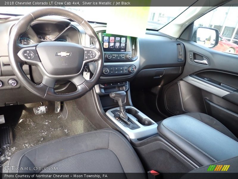 Silver Ice Metallic / Jet Black 2018 Chevrolet Colorado LT Crew Cab 4x4