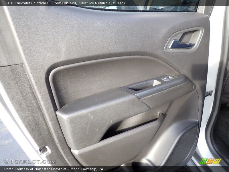 Silver Ice Metallic / Jet Black 2018 Chevrolet Colorado LT Crew Cab 4x4