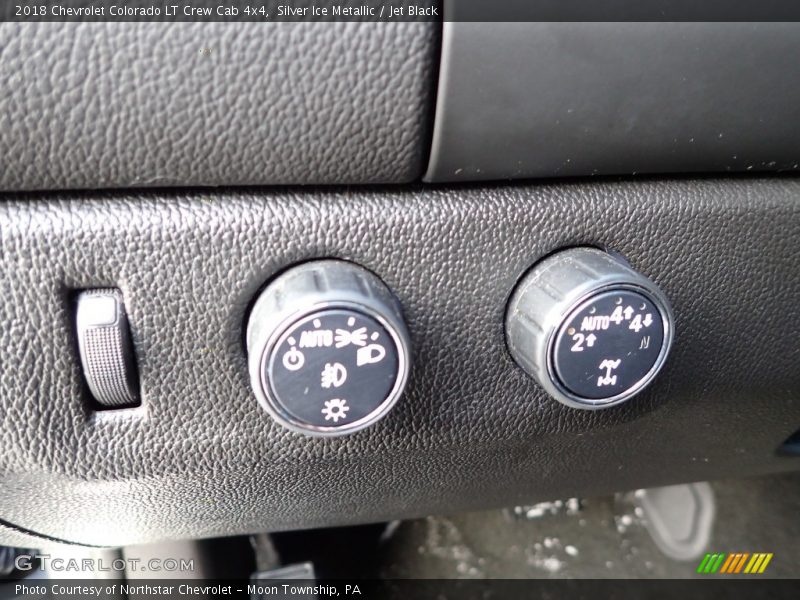 Silver Ice Metallic / Jet Black 2018 Chevrolet Colorado LT Crew Cab 4x4