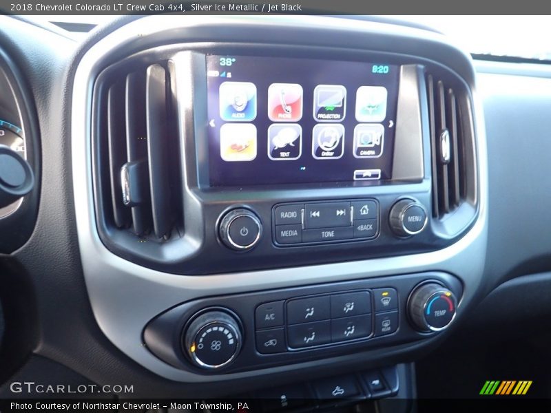 Controls of 2018 Colorado LT Crew Cab 4x4