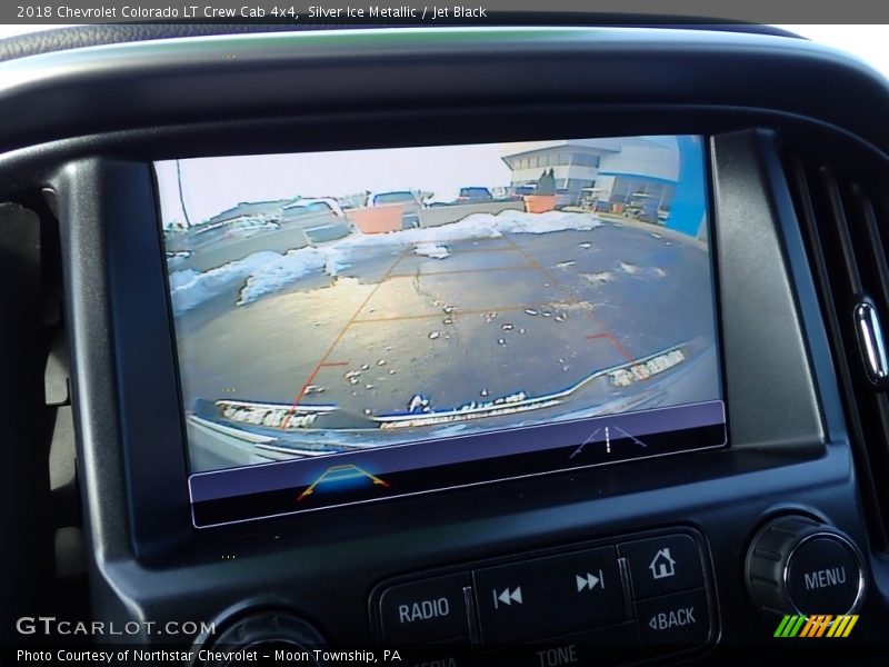 Silver Ice Metallic / Jet Black 2018 Chevrolet Colorado LT Crew Cab 4x4