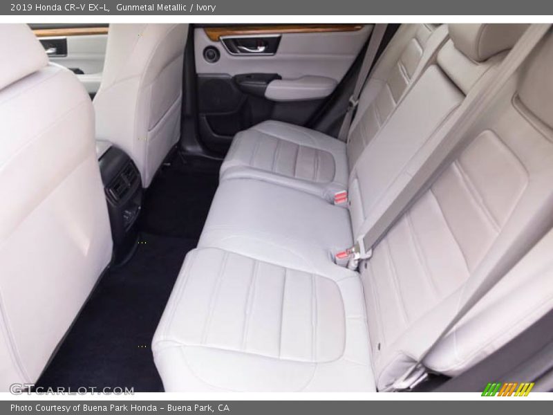 Gunmetal Metallic / Ivory 2019 Honda CR-V EX-L