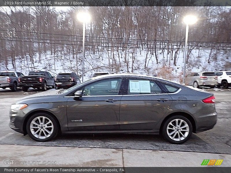 Magnetic / Ebony 2019 Ford Fusion Hybrid SE