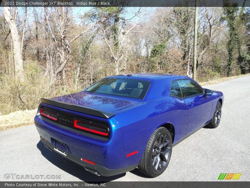 Indigo Blue / Black 2022 Dodge Challenger SXT Blacktop