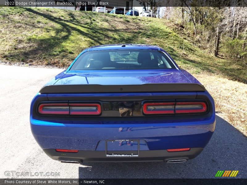 Indigo Blue / Black 2022 Dodge Challenger SXT Blacktop