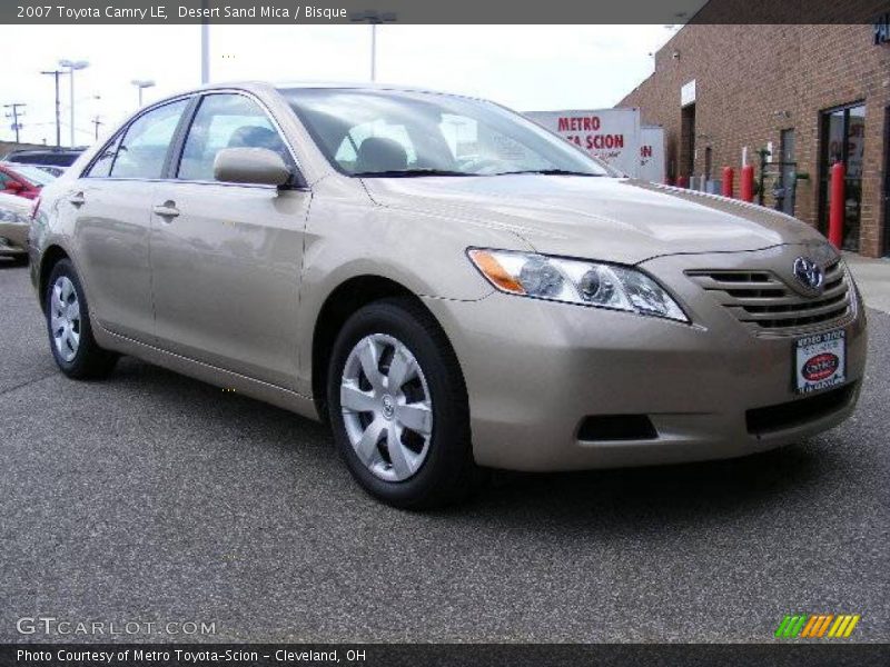 Desert Sand Mica / Bisque 2007 Toyota Camry LE