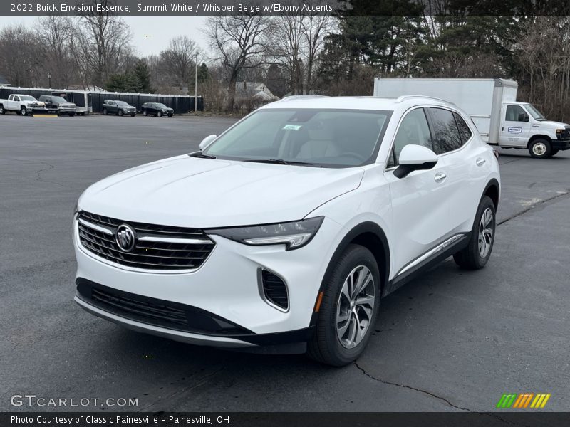 Summit White / Whisper Beige w/Ebony Accents 2022 Buick Envision Essence