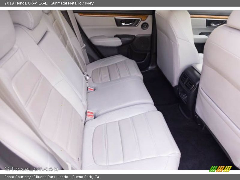 Gunmetal Metallic / Ivory 2019 Honda CR-V EX-L