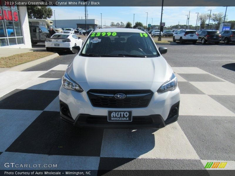 Crystal White Pearl / Black 2019 Subaru Crosstrek 2.0i