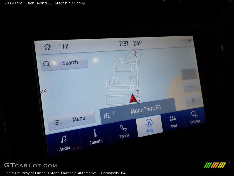 Magnetic / Ebony 2019 Ford Fusion Hybrid SE