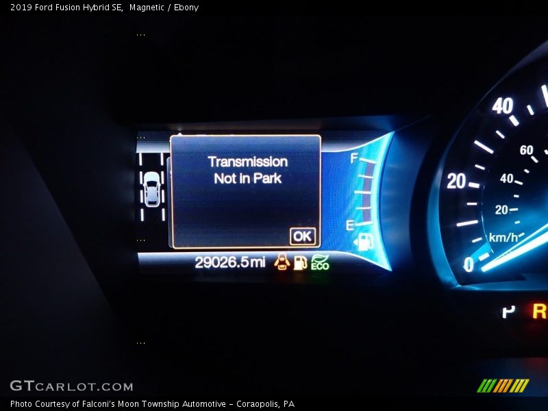Magnetic / Ebony 2019 Ford Fusion Hybrid SE