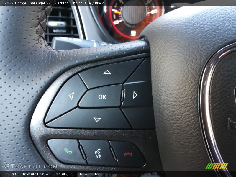 Indigo Blue / Black 2022 Dodge Challenger SXT Blacktop