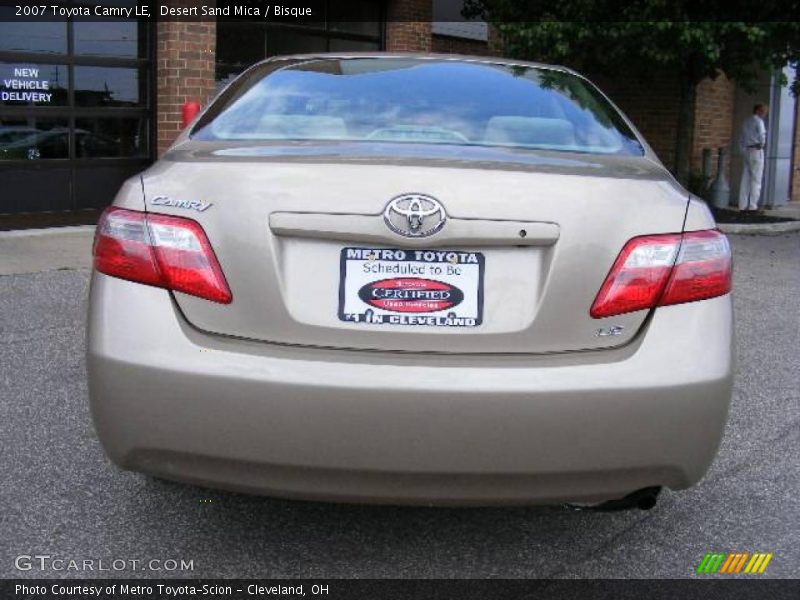 Desert Sand Mica / Bisque 2007 Toyota Camry LE